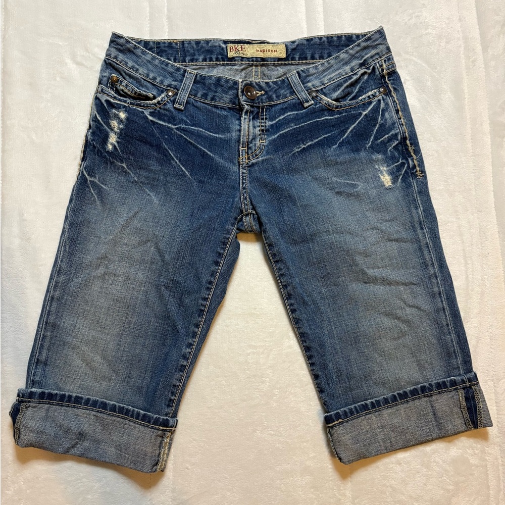 BKE Buckle Women's Blue Denim Shorts